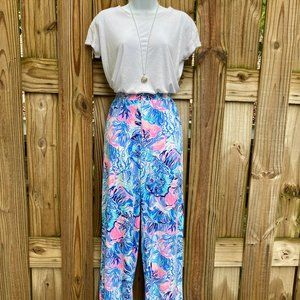 Lilly Pulitzer Lorena Palazzo Shade Seekers Small S NWT